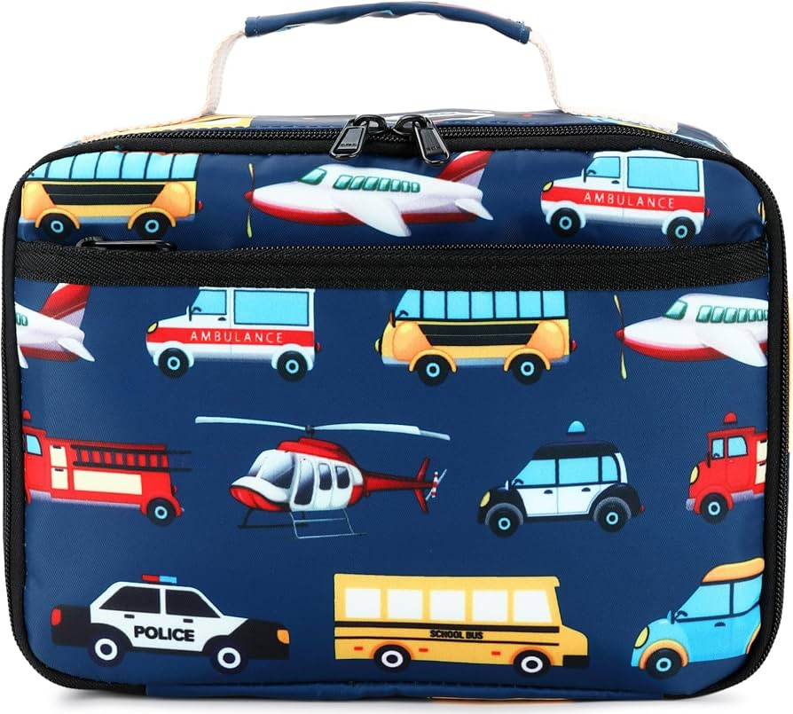 LEDAOU Lunch Box Kids Boys Girls Cute Insulated Lunch Box Reusable Lunch Bag Meals Tote Lunchbox ... | Amazon (US)