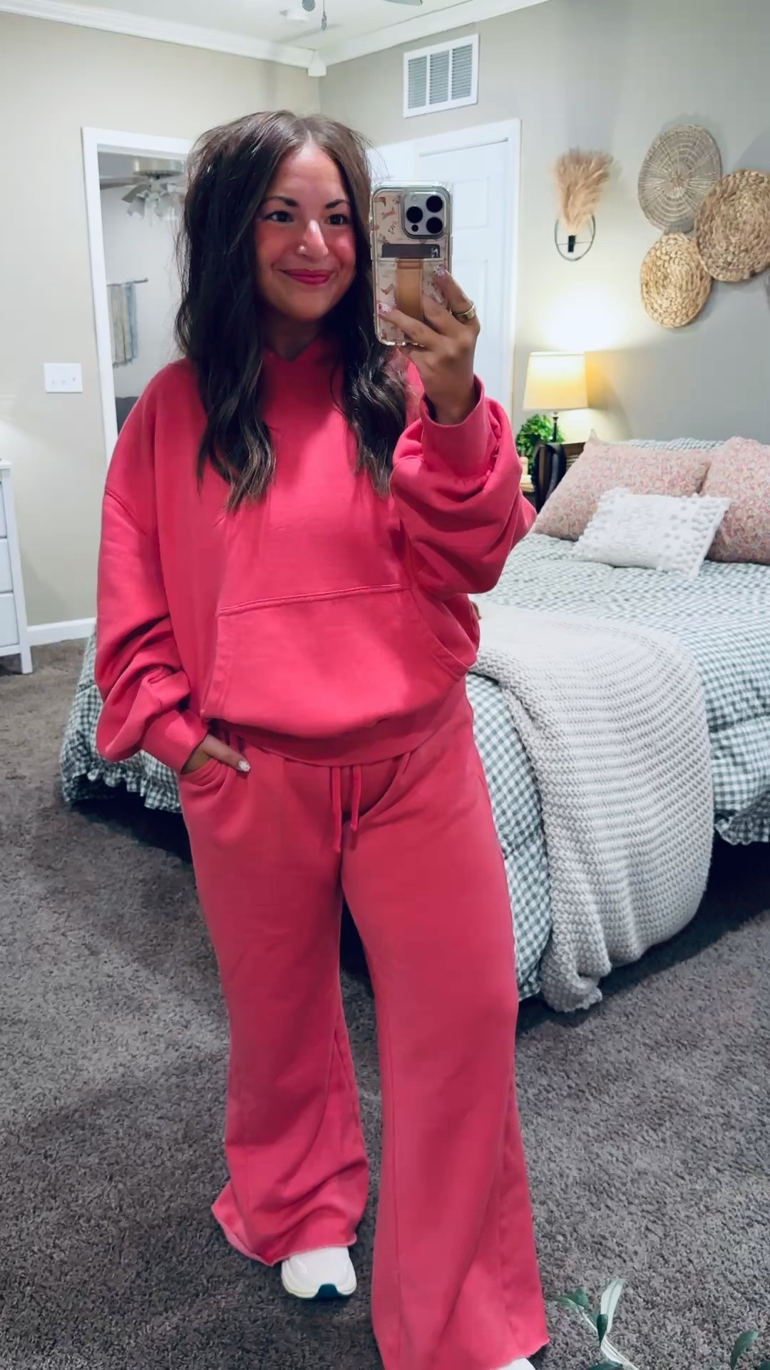 The perfect cozy pieces for those in-between weather days! 🍂 These Walmart fleece separates are affordable, easy to style, and ready to carry your wardrobe right into fall!


hokas: fit big // wearing a 4
pants: fit oversized // wearing a large
hoodie: fits true to size // wearing a large 

 #LTKootd #LTKMidsize