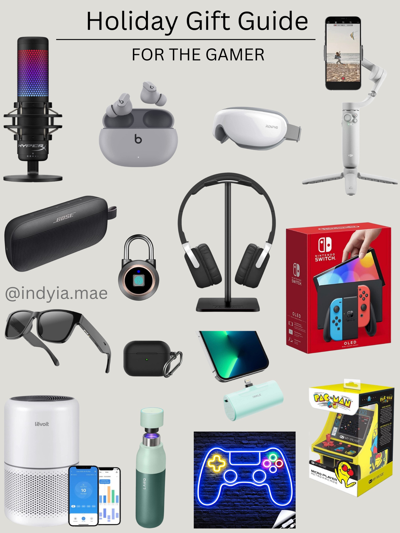 I have chosen a variety of gifts for that tech obsessed person in your life 🎄🎙From headphones to microphones and even eye covers to massage/rest your eyes after gaming.

#LTKsalealert #LTKHoliday #LTKGiftGuide