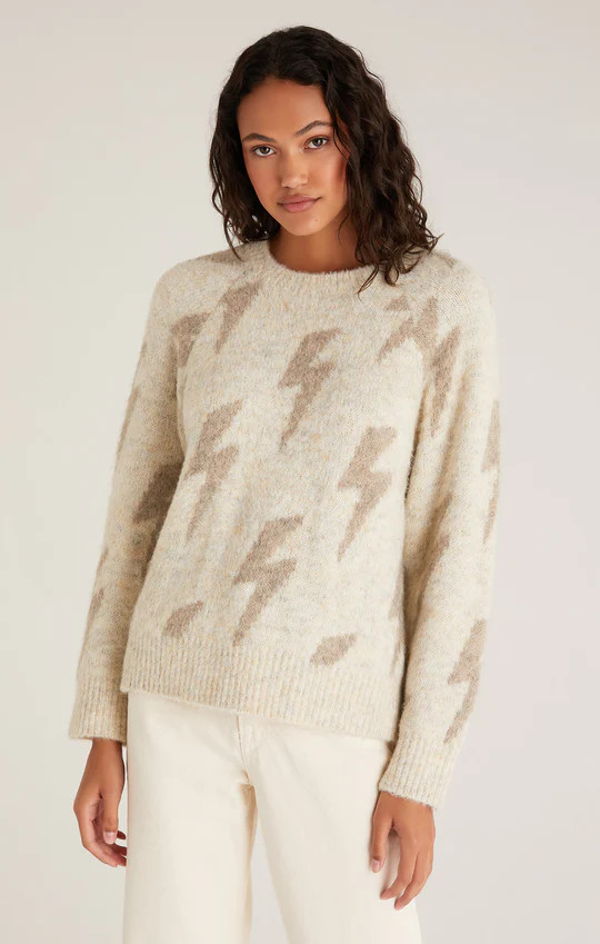 Lizzy Marled Bolt Sweater | Z Supply