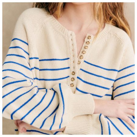 This 100% cotton pullover is such I favorite I have it in two colors. Wear 12 months out of the year. #cottonhenley #cottonpullover 

#LTKMidsize #LTKOver40 #LTKStyleTip