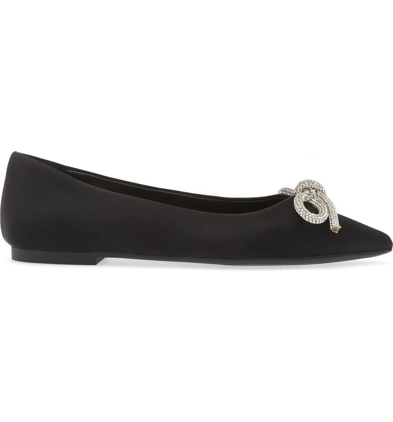 Elina Crystal Bow Ballet Flat | Nordstrom