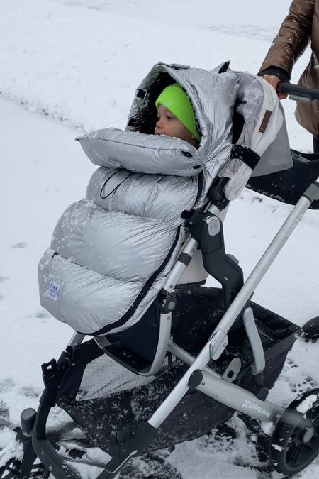 Cold weather stroller pod for babies & toddlers.  I linked my exact one below and also some other options as well. My son is 16 months old in this picture. 

#LTKfamily #LTKkids #LTKSeasonal