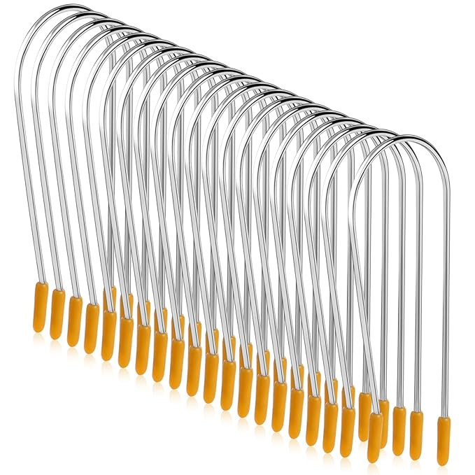 20 Pieces Hot Curler Clips Replacement Pins Kit, Hair Rollers Clips for Long Hair, Portable Trave... | Amazon (US)