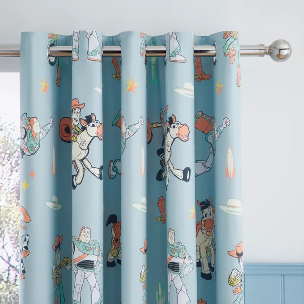 Disney Toy Story & Friends Blackout Eyelet Curtains | Dunelm