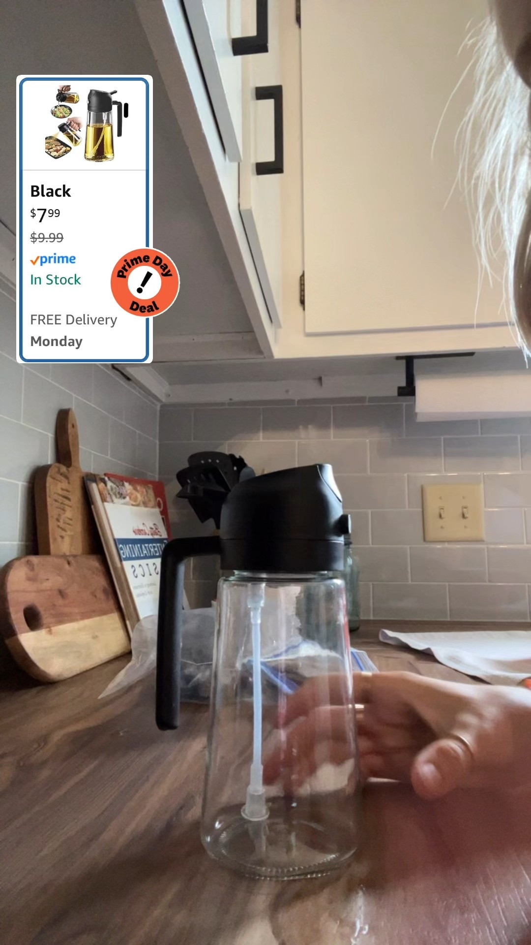 ⚡️PRIME DAY DEALS ⚡️

Another genius invention.. and olive oil dispenser/sprayer!! So convenient and there is no mess or olive oil all over your kitchen! EASY PEASY!! 👩🏼‍🍳

WAS: $9.99
NOW: $7.99

Amazon deals, Amazon finds, Amazon home, Prime Day Deals, hot deals, low prices, good deals, deal of the day, Amazon kitchen, kitchen finds, kitchen deals, Amazon Prime deals, prime day deals, trending deals, Amazon essentials, kitchen essentials, trending on Amazon, oil sprayer, olive oil dispenser, trending on Amazon

#LTKFindsUnder50 #LTKSaleAlert #LTKHome