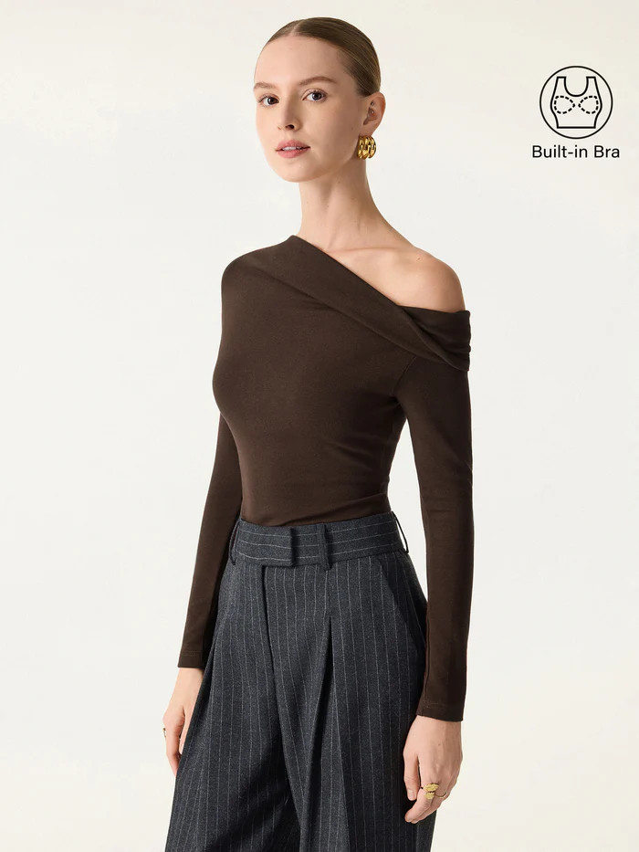 Multi-wear Versatile Necklines Long Sleeve Brami | OGLmove