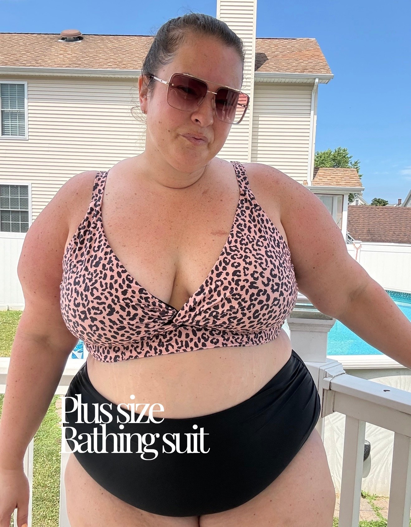 Plus size bathing suit leopard print 🐆👙

Plus size bathing suit 
Plus size swimsuit

#LTKPlusSize #LTKSeasonal