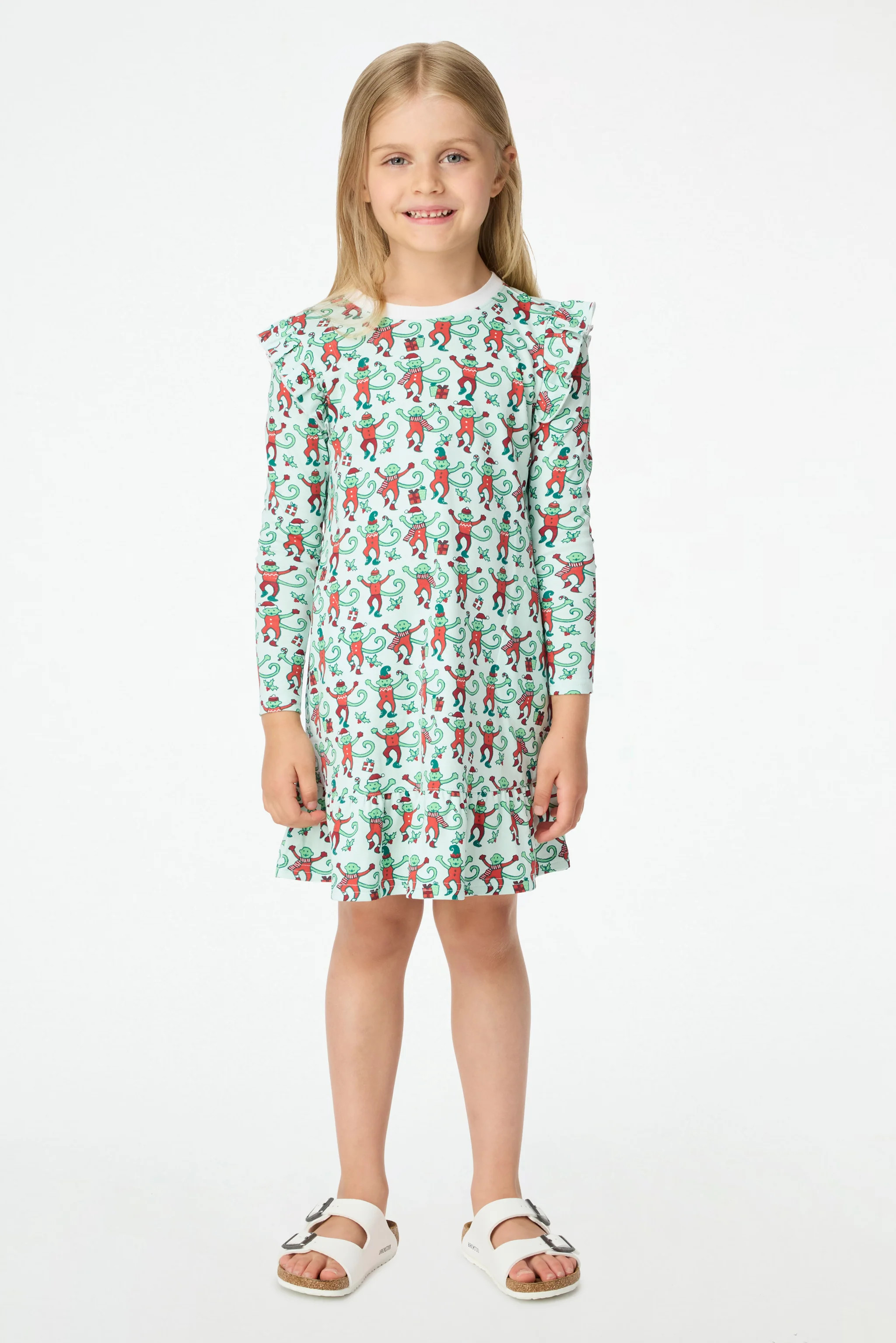 Kids Monkey Mas Isa Dress | Roller Rabbit | Roller Rabbit