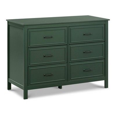 DaVinci Charlie 6-Drawer Double Dresser - Forest Green | Target