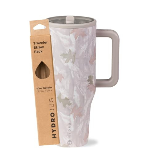 HydroJug Camo 40oz Traveler + Replacement Straws | Amazon (US)