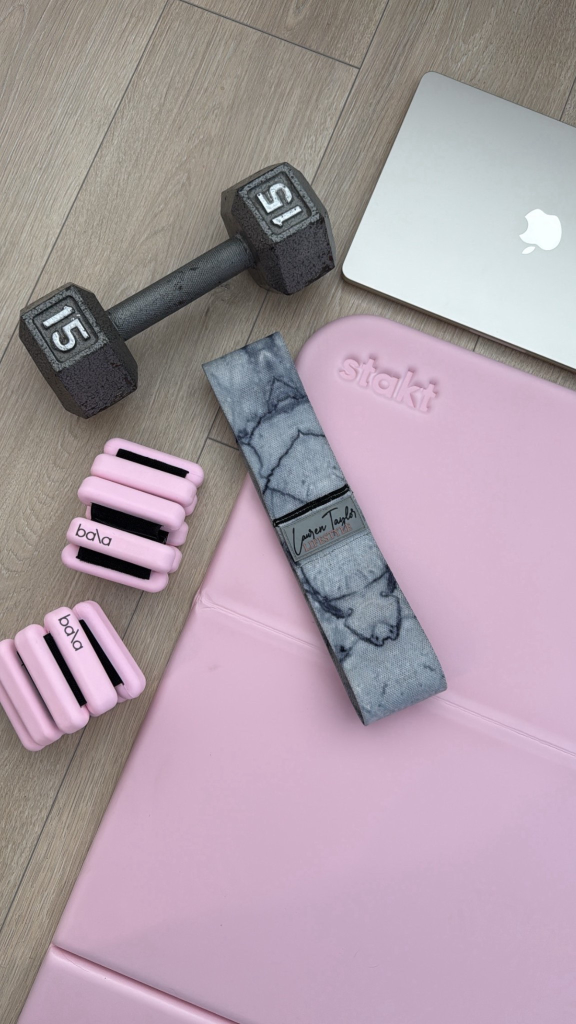 At home workout essentials! This stakt mat is the best mat I’ve ever used 👌🏼 so cushiony and easy to clean/fold up 

#LTKfitnessgoals #LTKActive