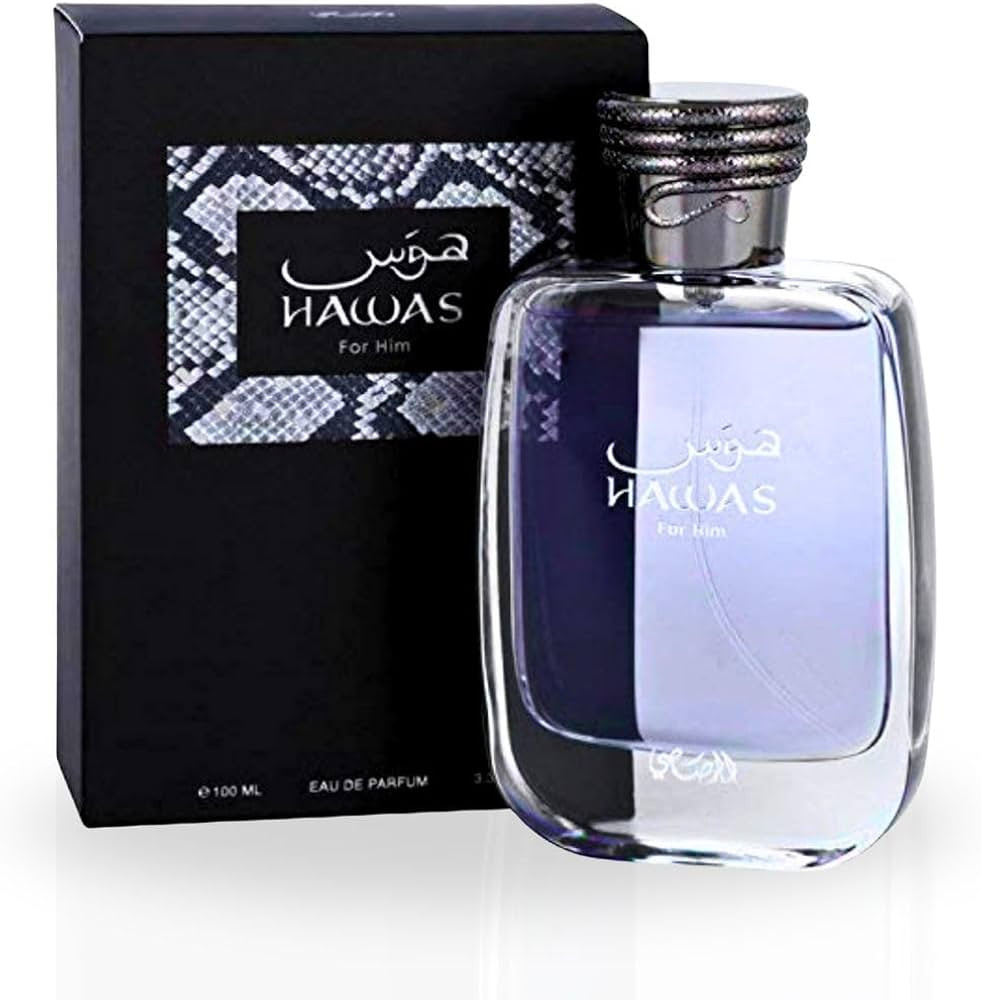 RASASI Hawas For Men - Eau de Parfum Spray 100ML (3.4 Oz), Premium Arabian Perfume for Men, A Sig... | Amazon (US)