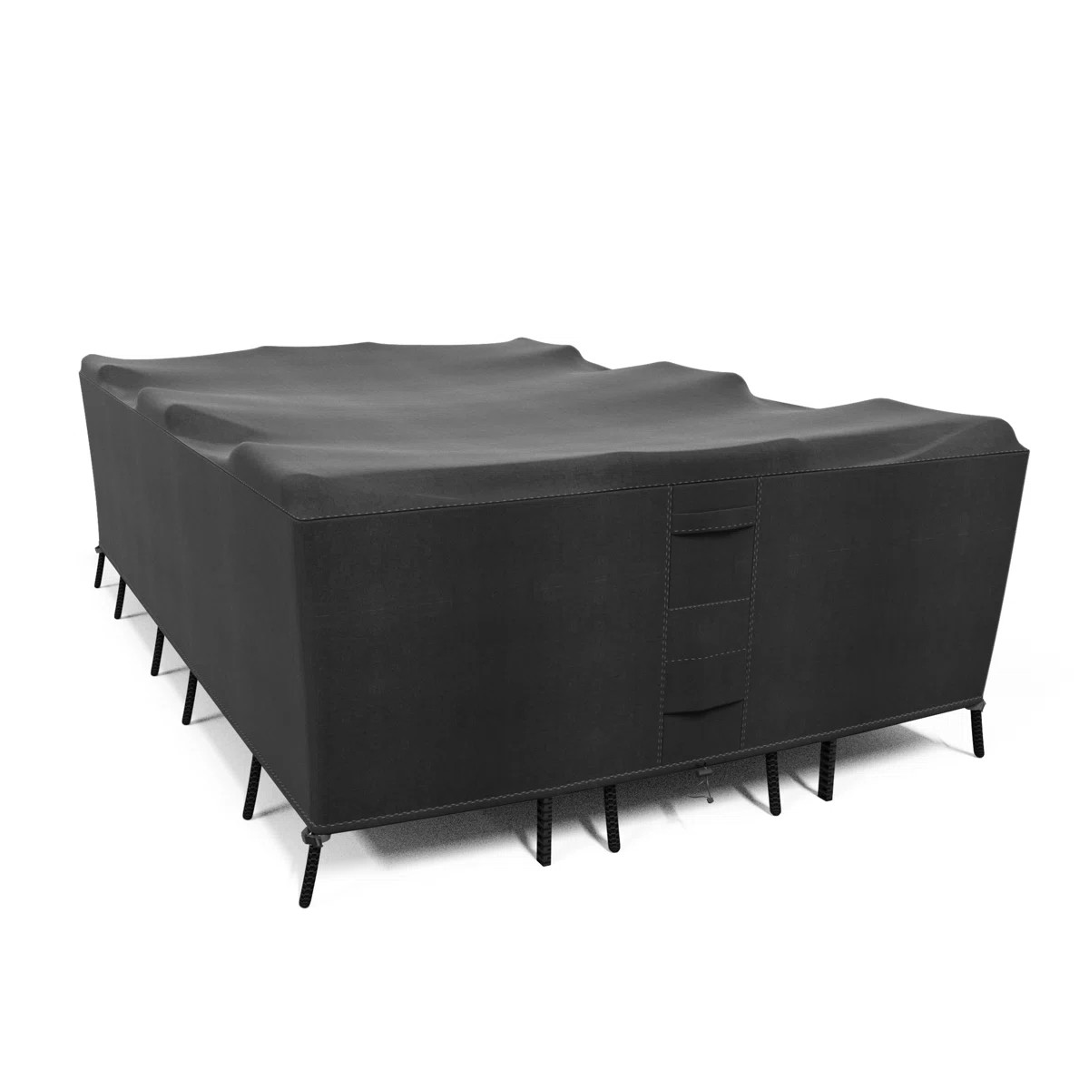 Hyslop Water Resistant Patio Dining Set Cover – Heavy Duty, Durable Outdoor Furniture Cover wit... | Wayfair North America