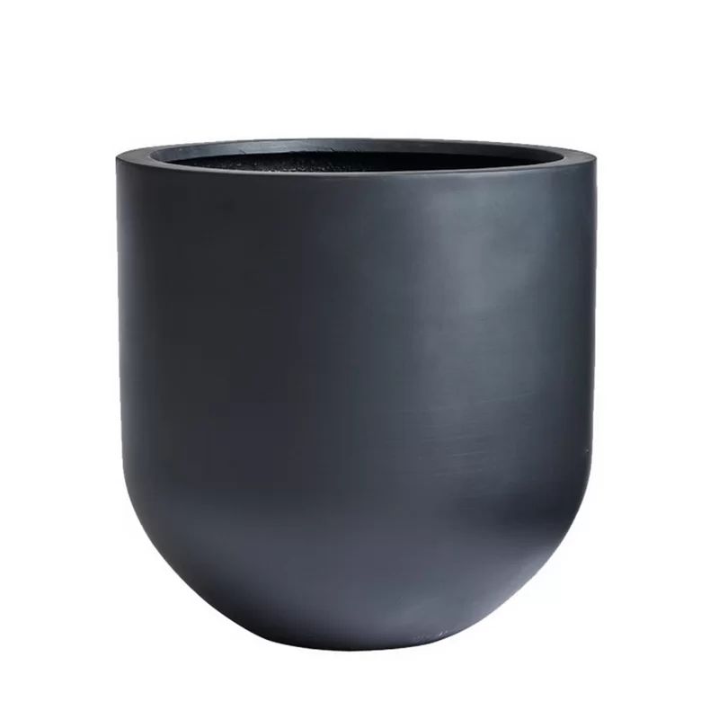 Orren Ellis Dorlis Fiberglass, Natural Stone Powder and Virgin Resin Pot Planter & Reviews | Wayf... | Wayfair North America