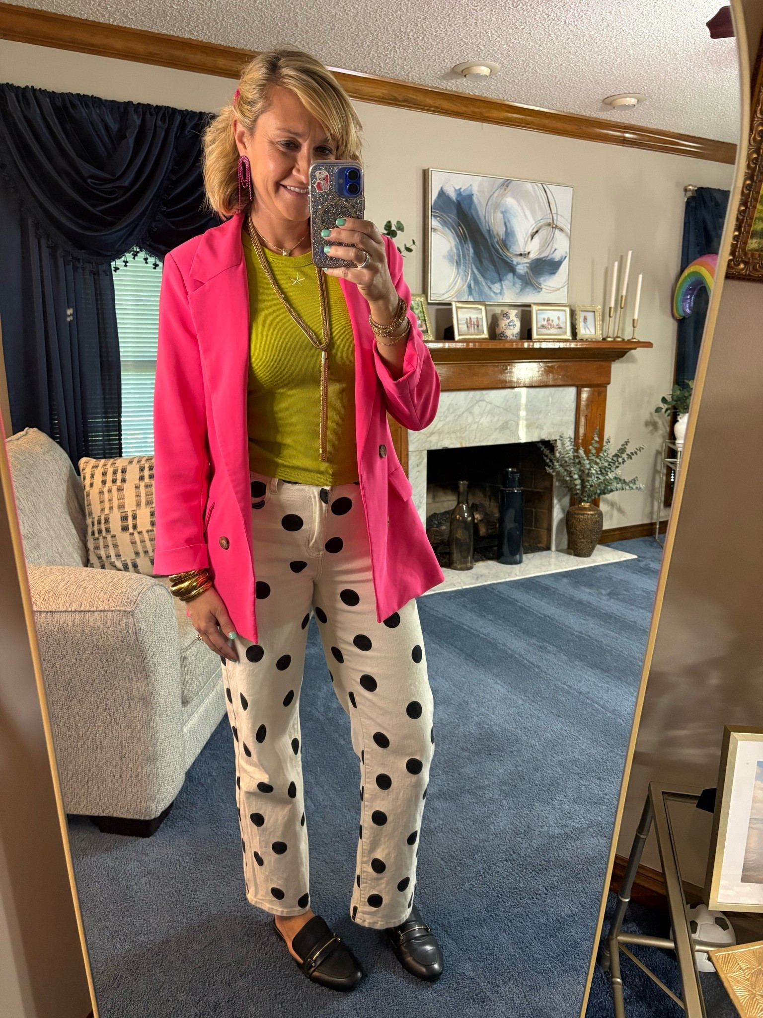 These polka dot pants are my favorite purchase this Spring!

#LTKmomlife #LTKootd #LTKWorkwear
