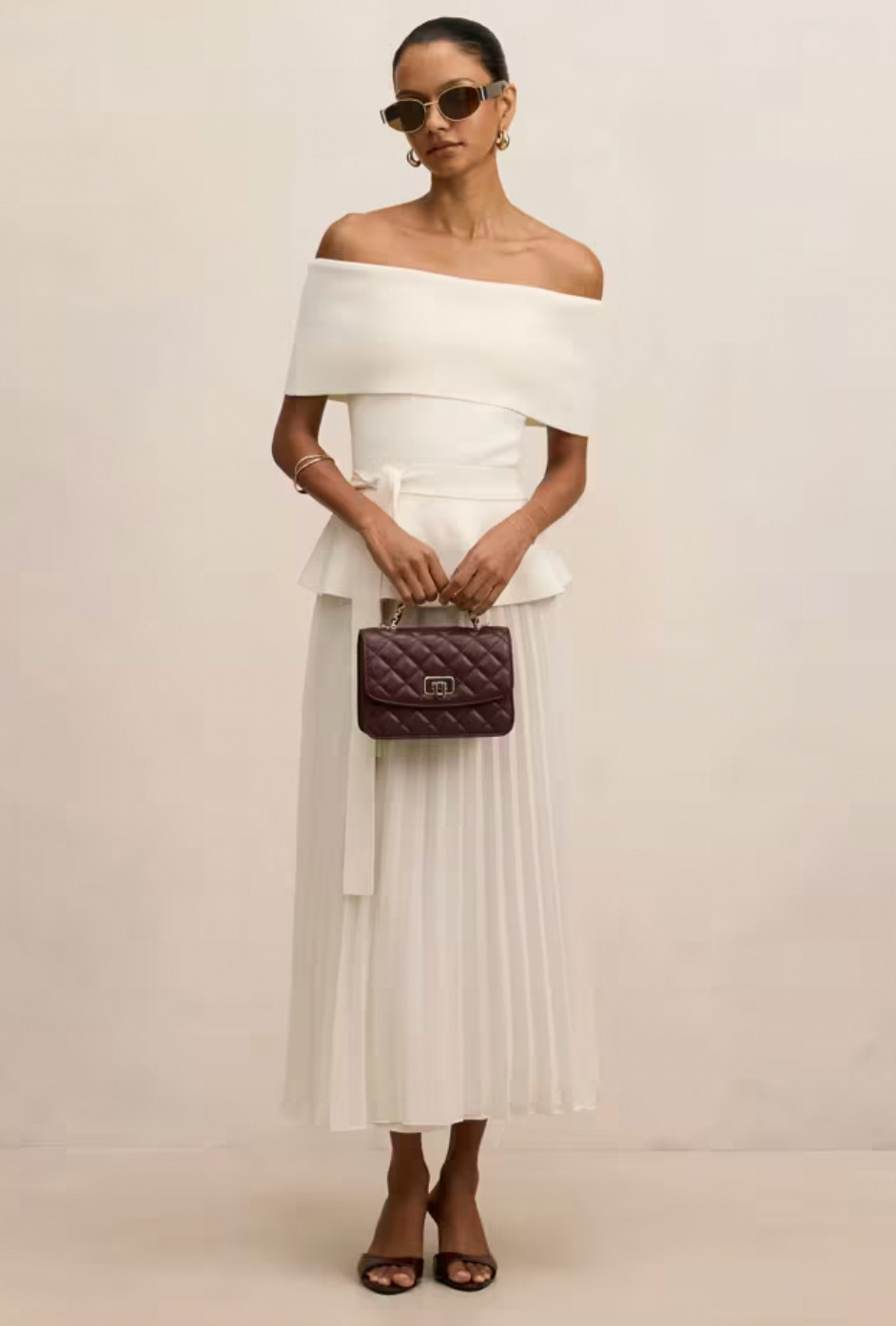 Grabbed this dress from EverNew for my graduation next week.



.
.
.
.
.
White dress peplum off shoulder grad university pleated skirt bride bridal shower chic  

 #LTKsummer #LTKdresses #LTKstyletip