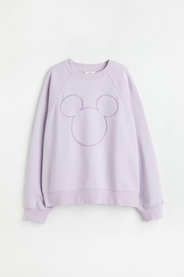 Sweatshirt with Motif | H&M (US + CA)