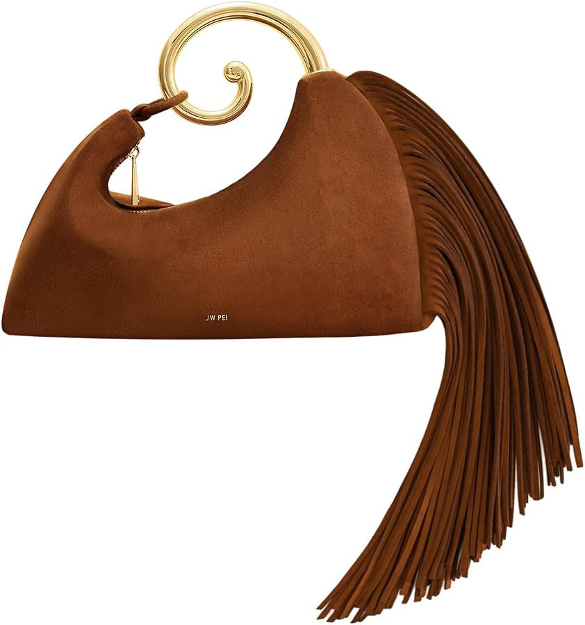 JW PEI Women's Nell Fringe Hardware Top Handle Bag | Amazon (US)
