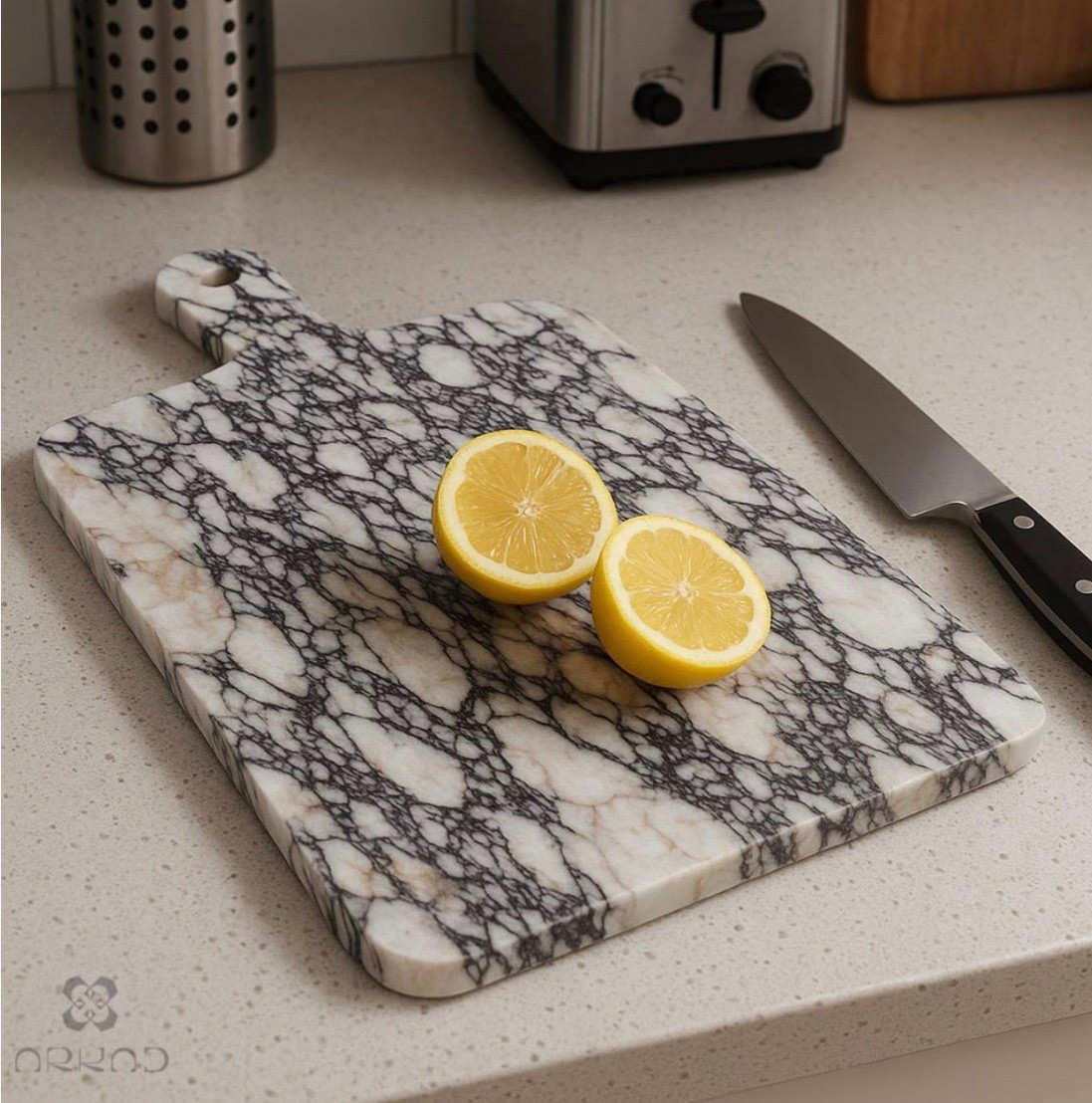 Stunning calacatta marble cutting board !

#LTKU #LTKHome