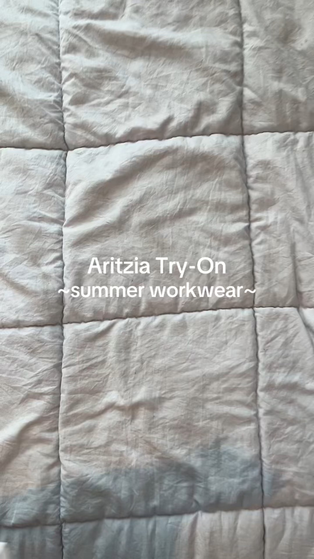Try-On Haul — Aritzia summer workwear edition. THE perfect tops for warmer weatherr

#LTKWorkwear