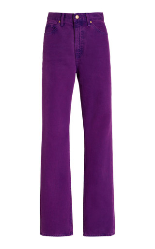 Agnes Rigid High-Rise Slim-Leg Jeans | Moda Operandi (Global)