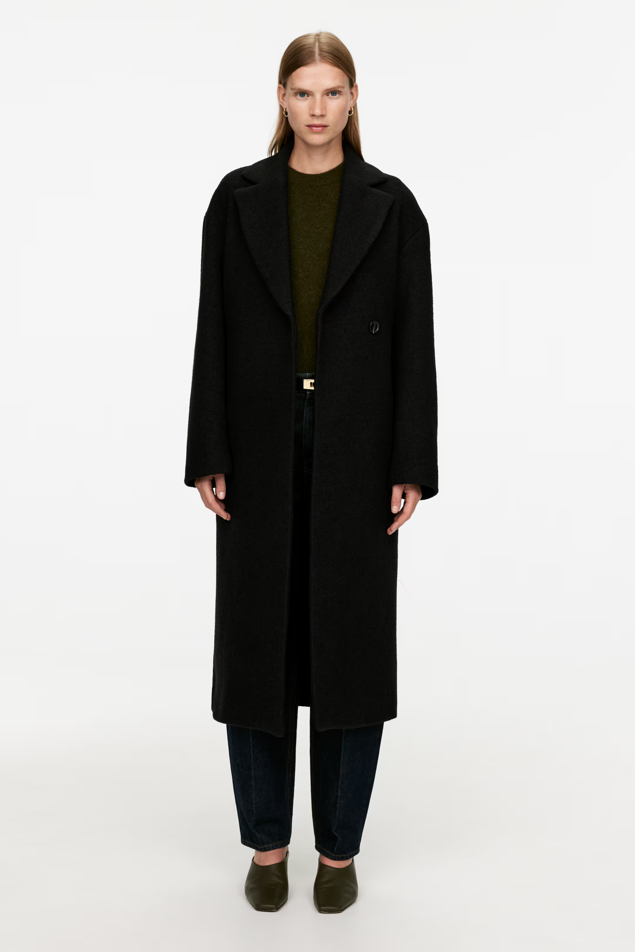 Bouclé Wool Coat | H&M (UK, MY, IN, SG, PH, TW, HK)