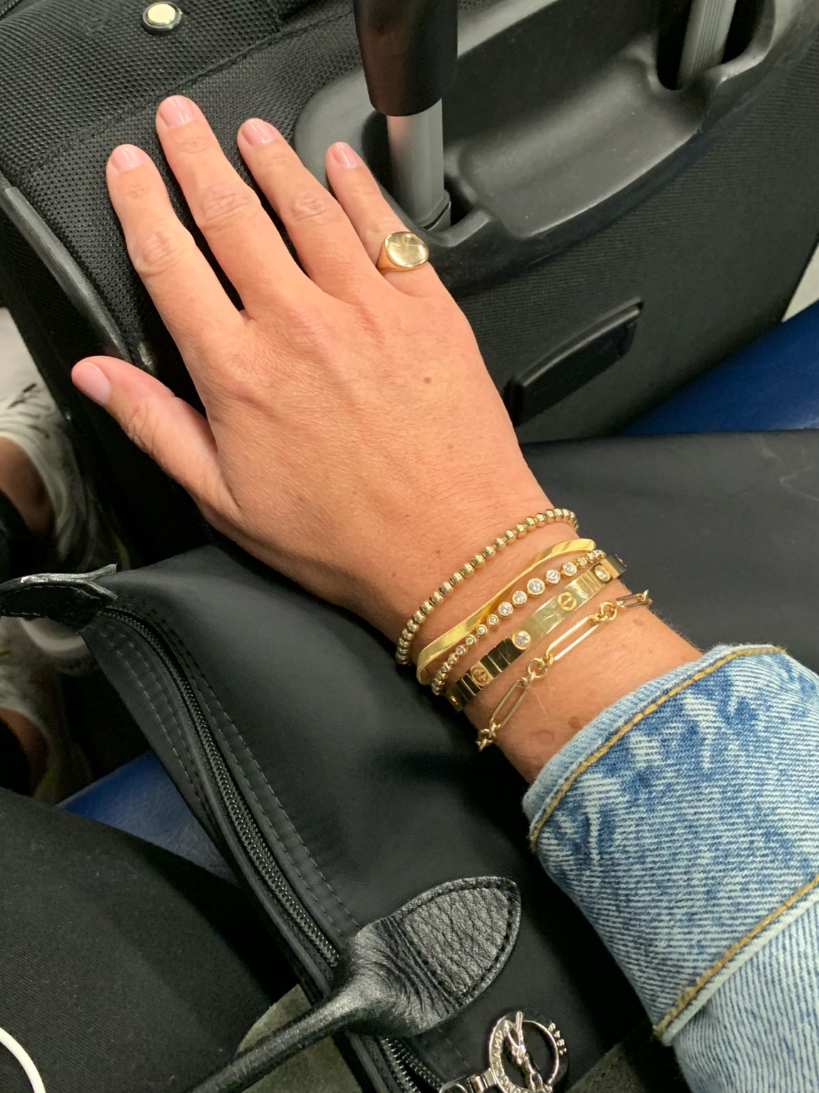 My everyday gold bracelet stack

Gold bracelets 
Gold jewelry 
Cartier
Beaded bracelets 
Love bracelet 
Bangle
Diamond bracelet
Christmas gift
Birthday
Leggings
#LTKsalealert #LTKstyletip

#LTKGiftGuide