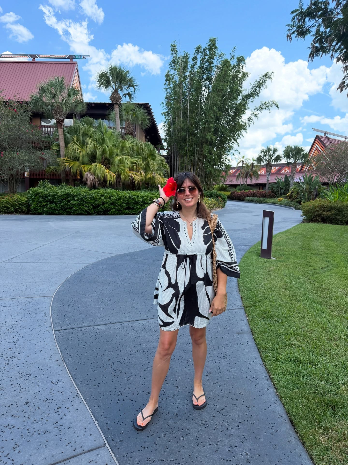 Disney breakfasts and dinners are all about family + fun, but Type 1 is always in the mix. I check my glucose, pre-bolus if needed, and try to match insulin to those higher-carb meals. Pairing with protein + veggies helps me enjoy the food and the fireworks.

Polynesian Resort:
Dress @anthropologie 
Flip flops @oldnavy 
Bag @amazon
Boys outfits & shoes @zara @crocs 

Epcot:
Top from @samsclub 
Shorts @alo 
Socks @amazon
Sneakers @nikewomen 
Bag: @louisvuitton 

 #Type1Life #DisneyEats #90DaysToFamous 
#DisneyWithDiabetes
#Type1DisneyMagic
#GlucoseGoals
#Type1Strong
#Type1Life
#DexcomWarrior
#InsulinPumpLife
#Type1Journey
#BloodSugarRollercoaster
#Type1Community
