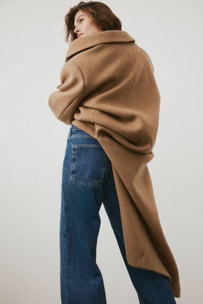 Wide High Jeans - High waist - Long - Denim blue - Ladies | H&M US | H&M (US + CA)