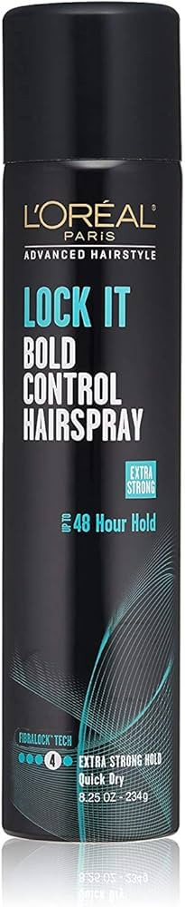 L'Oreal Paris Advanced Hairstyle Lock It Bold Control Hairspray 8.25 Ounce | Amazon (US)