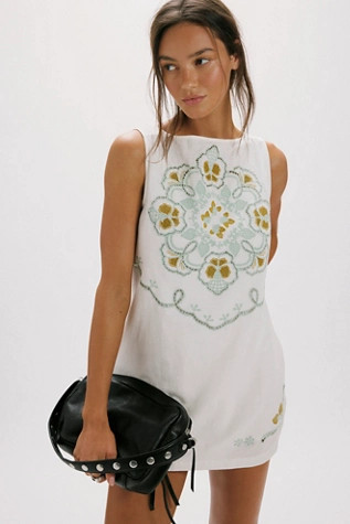 Electric Garden Mini Dress | Free People (Global - UK&FR Excluded)