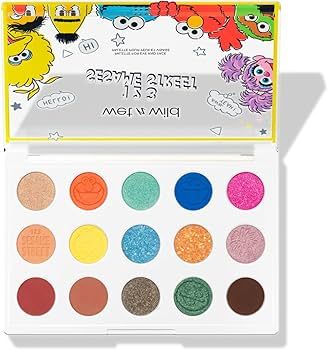 wet n wild Sesame Street Collection How To Get To Sesame Street Eye & Face Palette | Amazon (CA)