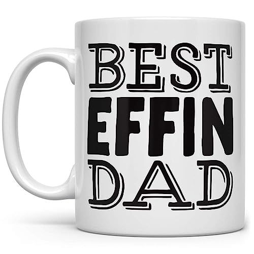 Funny Dad Coffee Mug, Fathers Day Gift from daughter son wife, Papa Birthday Cup | Amazon (US)