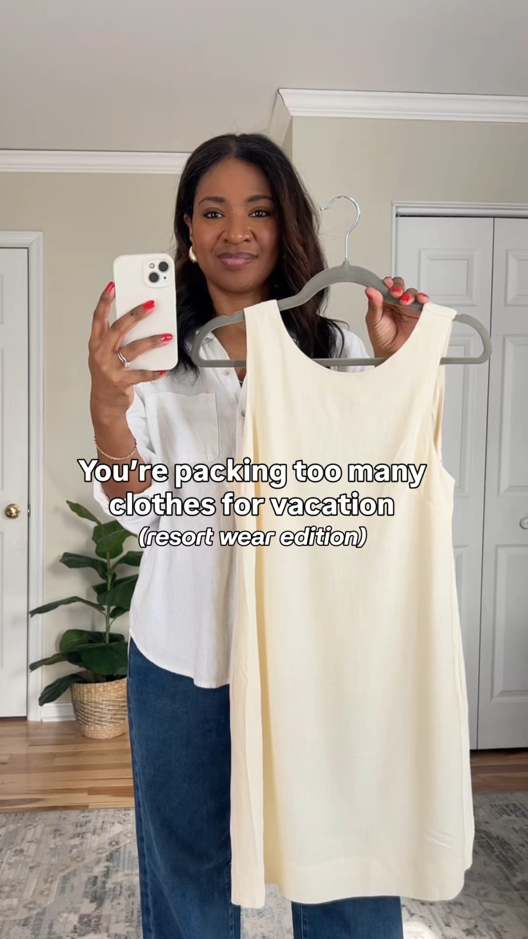 Size down in this dress as it runs big  

#ltkover40 #ltktravel #ltkseasonal