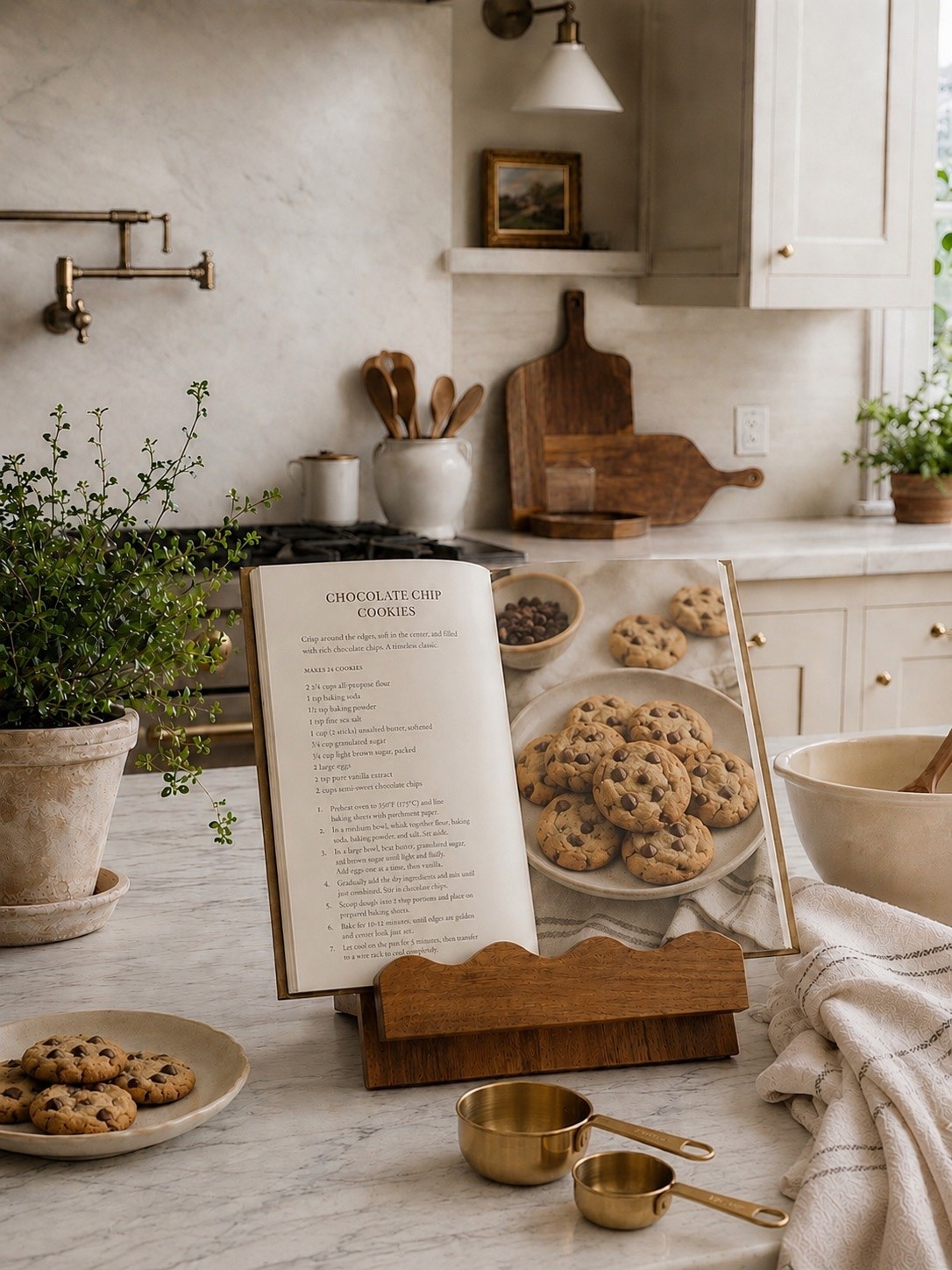 Amazon Wooden Cookbook Holder Kitchen Styling Favorite

Follow @farmtotablecreations on Instagram for more home styling finds and cozy kitchen inspiration. 🤎

This wooden cookbook holder is one of those simple pieces that instantly makes a kitchen feel warm and collected. Amazon’s Choice with 200+ bought in the past month, and it looks so beautiful styled on a counter even when not in use. The rich wood tone and scalloped detail give it that high-end designer feel for less. Perfect for cookbooks, tablets, or seasonal kitchen styling. ✨

#amazonhome #cookbookholder #kitchendecor #amazonfinds #kitchenstyling

cookbook holder | wooden cookbook stand | kitchen decor | amazon kitchen finds | neutral kitchen | kitchen counter styling | farmhouse kitchen | mcgeeandco style | designer look for less | cozy kitchen | marble countertops | kitchen accessories | cookbook stand | scalloped decor | warm wood tones | kitchen inspiration | home finds | amazon favorites | countertop decor | baking decor | kitchen essentials | neutral home decor | luxury kitchen style | collected home | kitchen aesthetic

#LTKHome #LTKSaleAlert