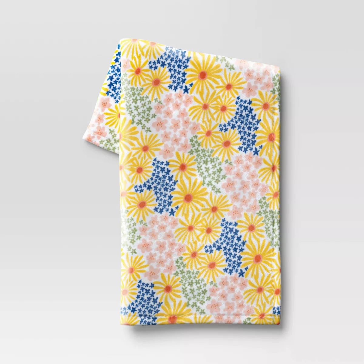 Printed Plush Floral Easter Throw Blanket - Room Essentials™ | Target