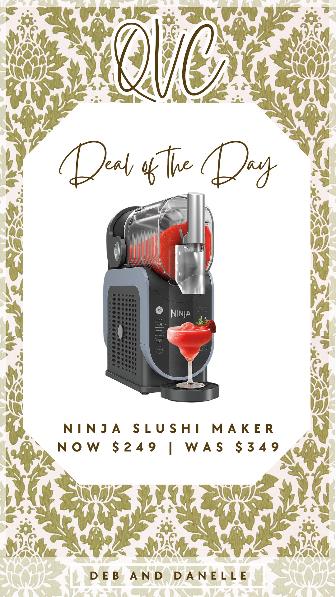 @QVC's Today's Special Value item is the Ninja Slushi Drink Maker. This is the perfect Summer appliance.  

 #LTKSeasonal #LTKHome #LTKSaleAlert