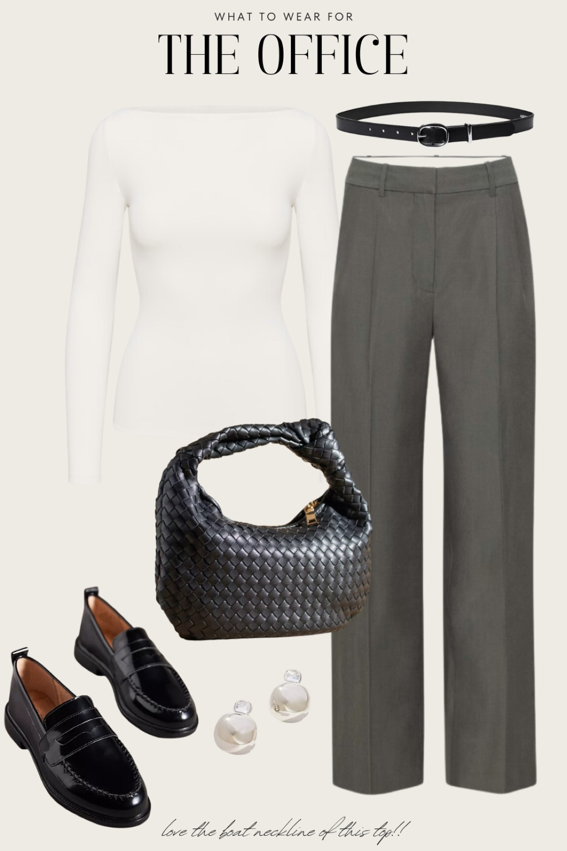 outfit inspo for the office! these are staple pieces every closet needs 🤍

#LTKWorkwear #LTKMidsize #LTKStyleTip