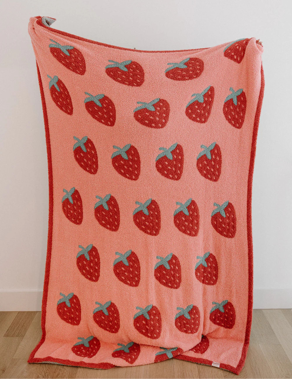 TSC x Madi Nelson: Strawberries Buttery Blanket | The Styled Collection