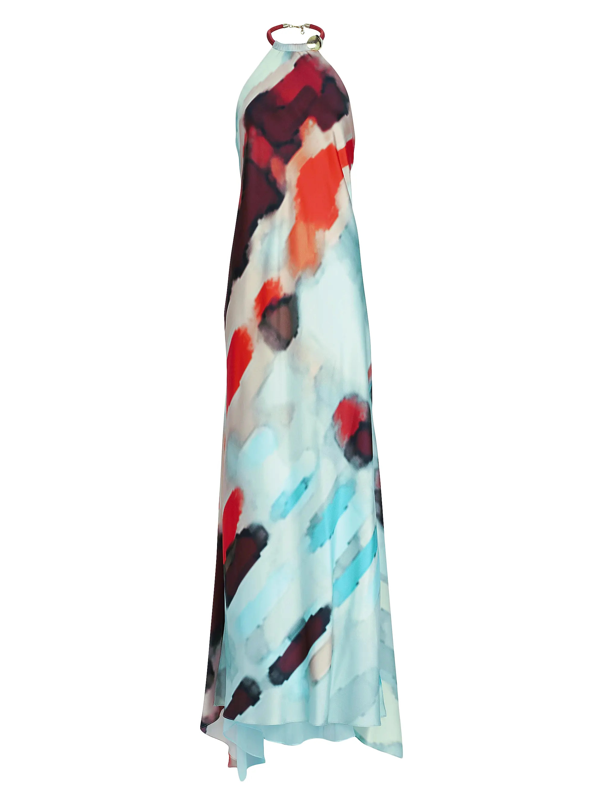 Zeffa Stretch Silk Maxi Dress | Saks Fifth Avenue