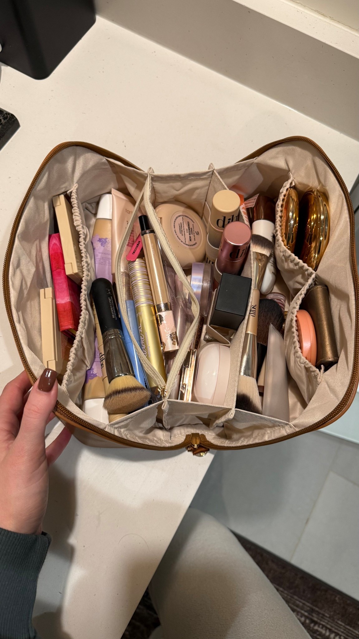 My favorite makeup bag is on sale on Amazon!

#LTKBeauty #LTKmorningroutine #LTKSaleAlert