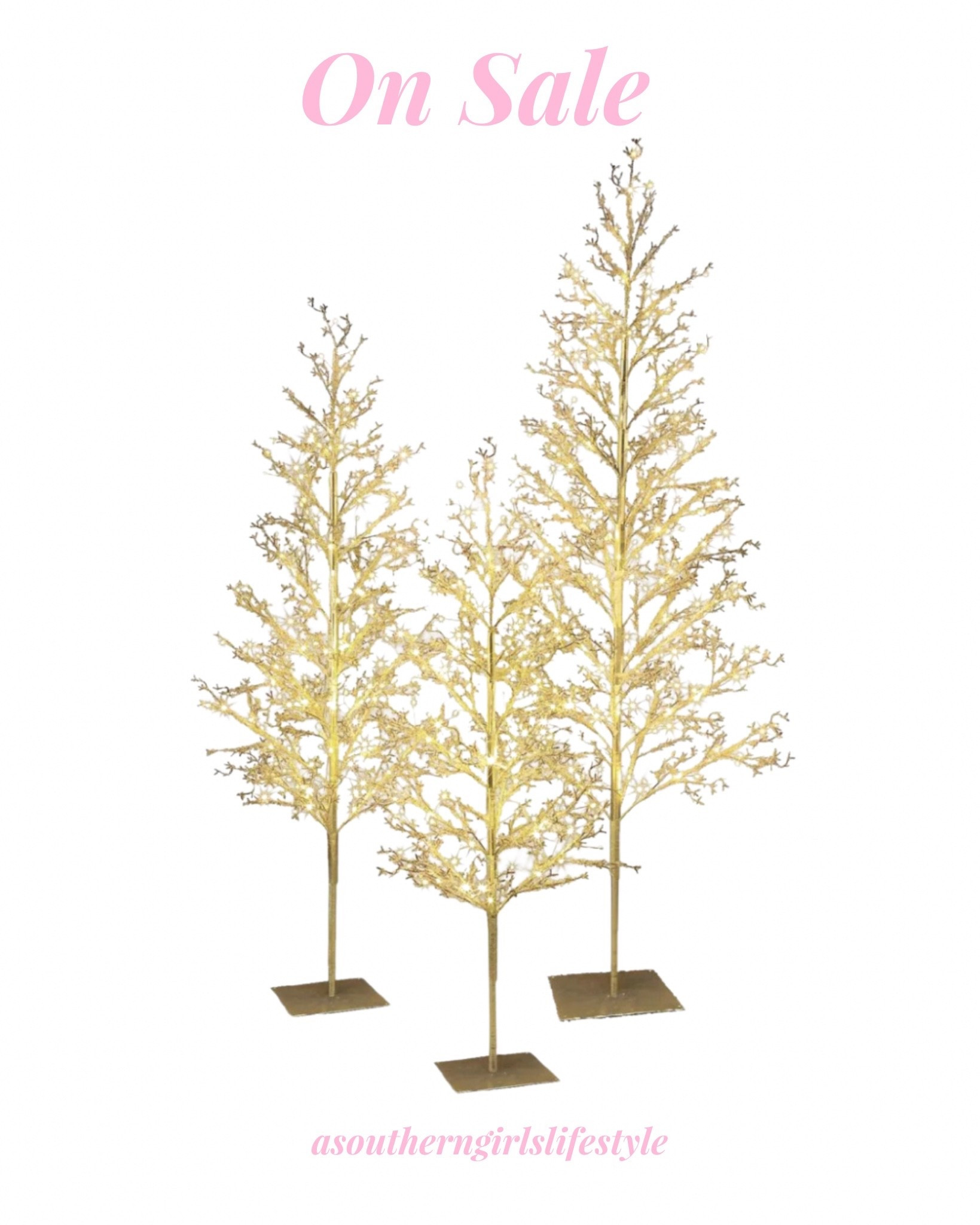 On Sale - so beautiful! Could use after Christmas for Winter Decor 

My Texas House 3 Pack Warm White Twinkling LED Icy Cube Beaded Tree, 4ft/5ft/6ft assorted

Christmas Decor.  Christmas Home  

#LTKSaleAlert #LTKHoliday #LTKHome