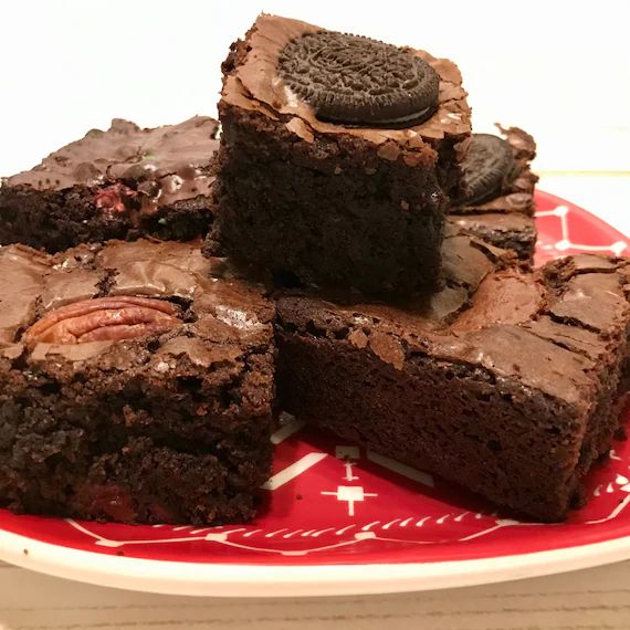 The best Prize winning, homemade, gourmet brownies you've ever tasted! Deep dish chocolate chunk ... | Etsy (US)