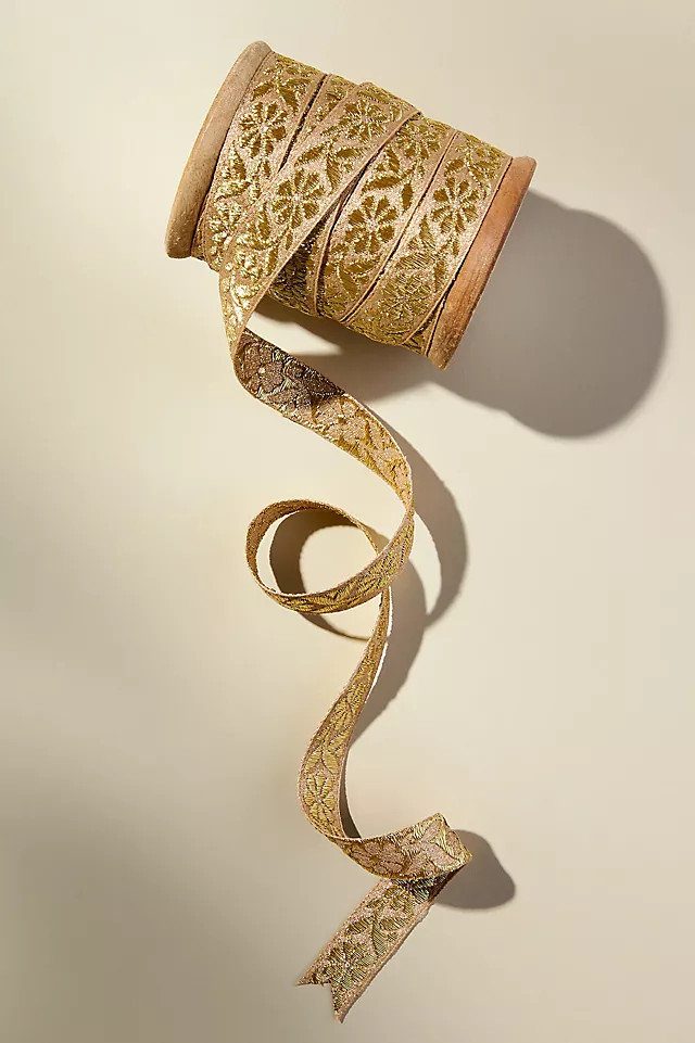 Gold Bouquet Ribbon | Anthropologie (US)