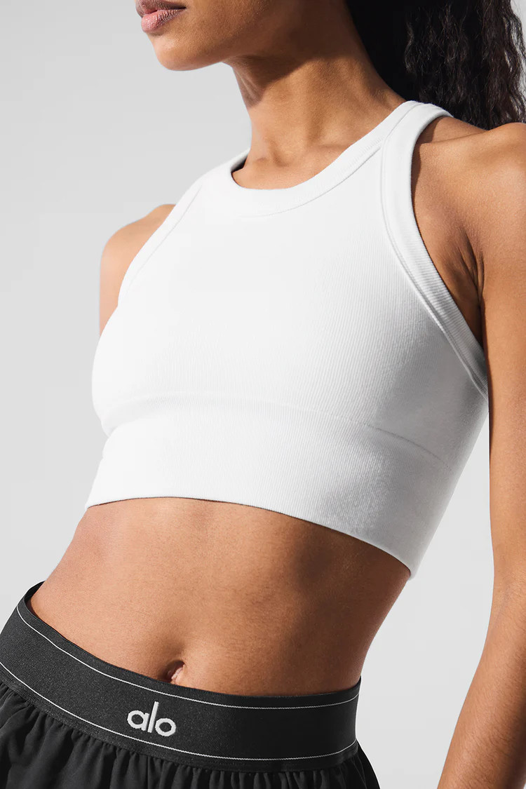 Seamless Delight High Neck Bra | Alo Yoga (US)