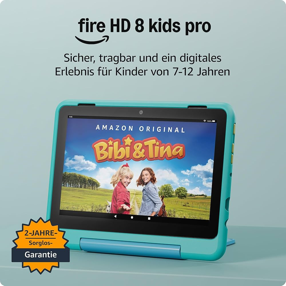 Amazon Fire HD 8 Kids Pro-Tablet (Neueste Generation), für Kinder von 6-12 J. | 3 GB RAM, 8-Zoll... | Amazon (DE)