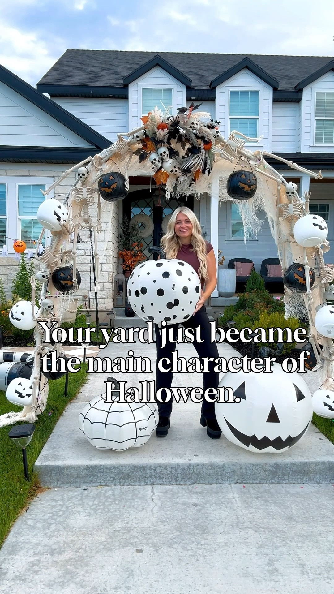 Go big this Halloween! These inflatables turn your yard into the ultimate showstopper. ✨🧡

#LTKSeasonal #LTKHome #LTKFallSale