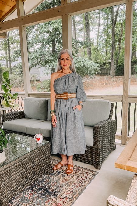 This linen dress is  the perfect dress for a luncheon or date night. 

Linen is a natural fabric which makes it easy to wear as the weather gets warmer.  

And yes, it has pockets! That is always a plus for me. 




#LTKFind #LTKshoecrush #LTKwedding
