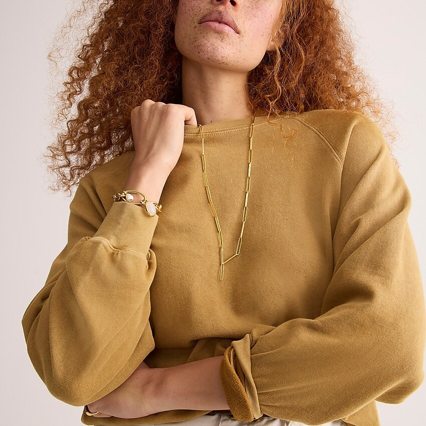 Magic Rinse™ relaxed crewneck sweatshirt | J. Crew US